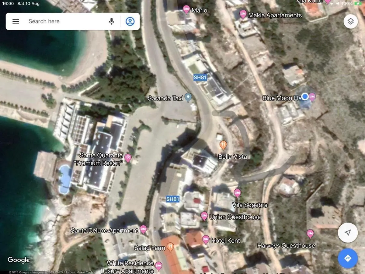 Apartmán Bluemoon Suites Sarandë